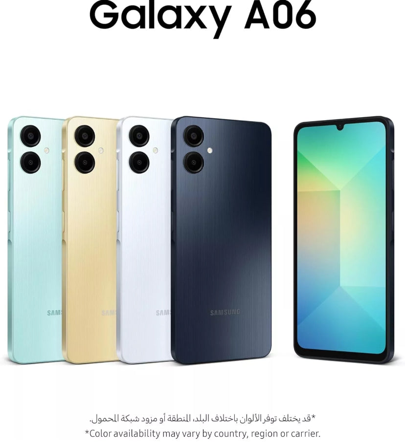 SAMSUNG GALAXY A06 4G DUAL SIM SM-A065F DS 64GB RAM 4GB GOLD NO BRAND