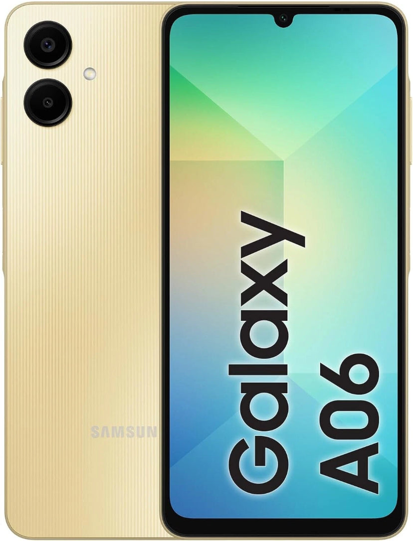 SAMSUNG GALAXY A06 4G DUAL SIM SM-A065F DS 64GB RAM 4GB GOLD NO BRAND