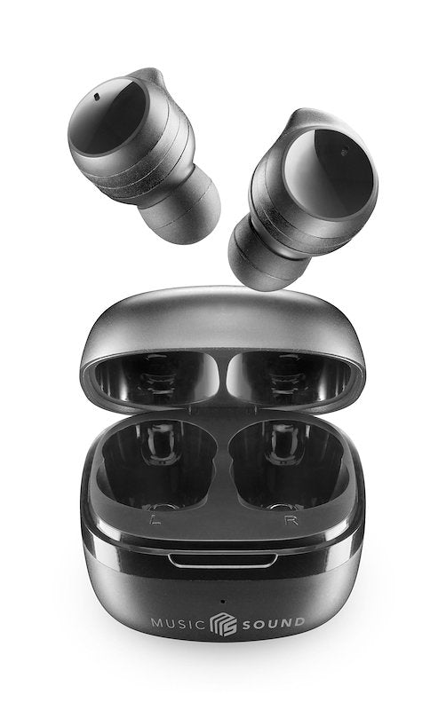Cellularline Music Sound Flow – Auricolari Bluetooth, Nero