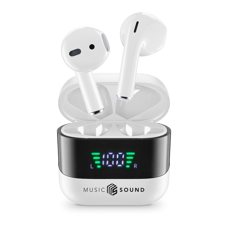 Cellularline Music Sound Spark – Auricolari Bluetooth, Bianco